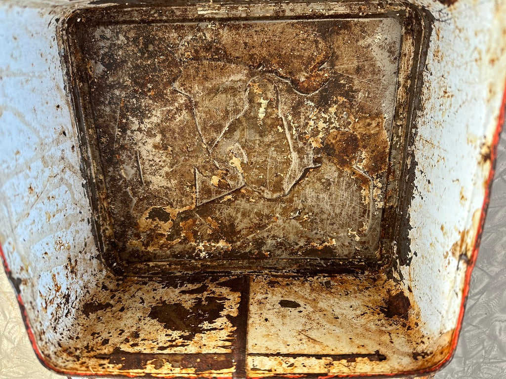 Very rustic Superman 1978 metal lunchbox